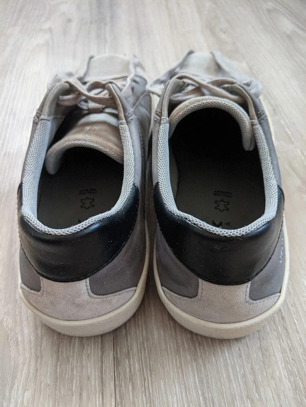 GEOX Men’s Gray Casual Sneakers